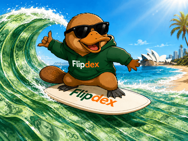 Flip the Platypus surfing a money wave